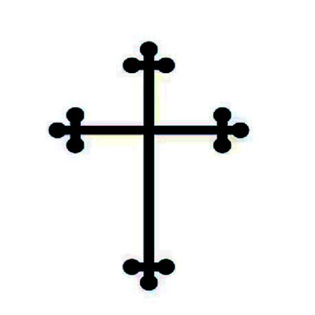 imagen de cruz de luto