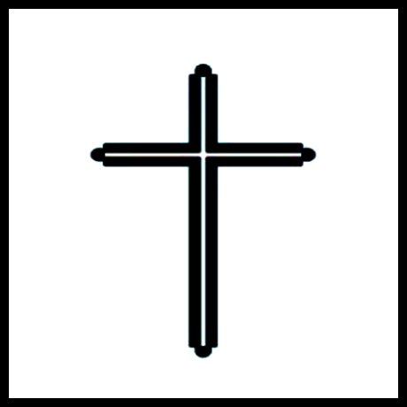 cruz de duelo imagen gratis