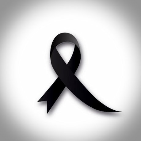 cinta negra de luto