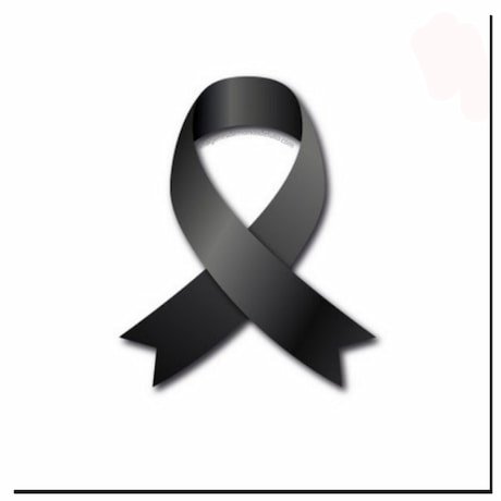 imagenes lazos negros con fondo blanco, imagen sencilla pero con un significado claro